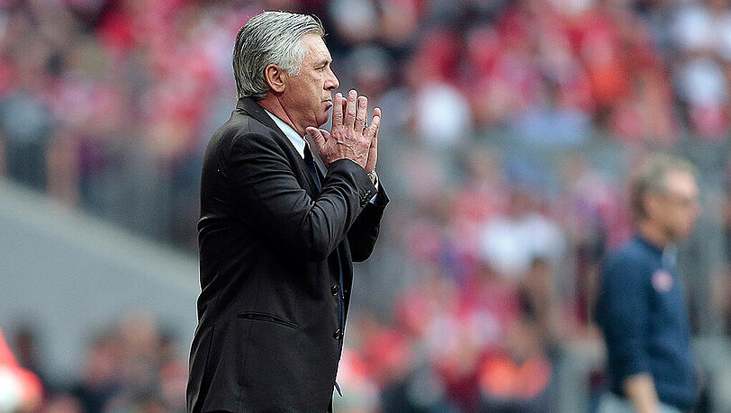 Carlo Ancelotti: "Vor den Spielen muss man in der Lage sein, klare Instruktionen zu geben. Vor allem muss man seine Spieler aber motivieren, das ist der schwierigste Teil meines Jobs." Carlo Ancelotti: "Vor den Spielen muss man in der Lage sein, klare Instruktionen zu geben. Vor allem muss man seine Spieler aber motivieren, das ist der schwierigste Teil meines Jobs."