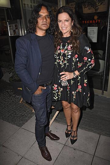 Christine Neubauer mit Lebensgefährte José Campos.