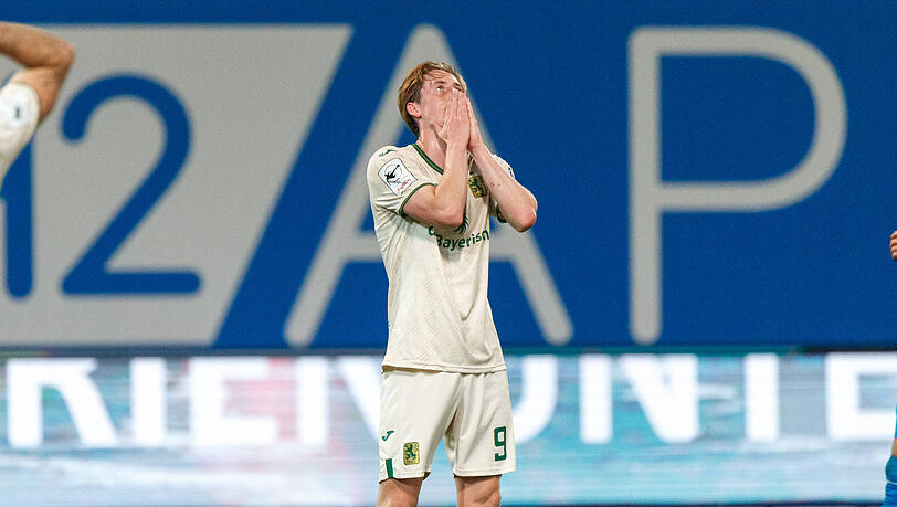 Bisher gl&uuml;cklos: St&uuml;rmer Justin Steink&ouml;tter.