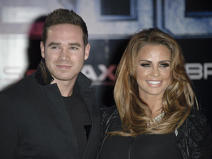 Katie Price mit ihrem Ehemann Kieran Hayler