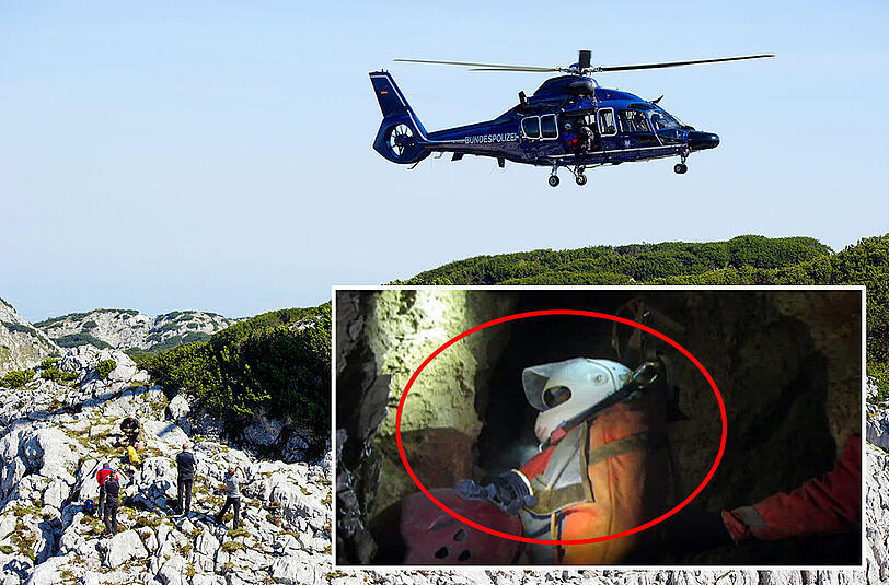 Der Höhlenforscher Johann westhauser ist gerettet.