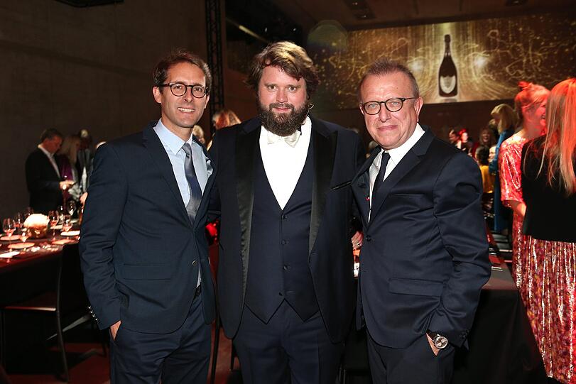 Vincent Chaperon, Antoine Monot jr. und Richard Geoffroy