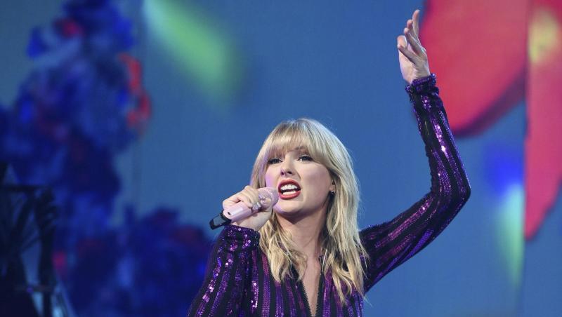 Taylor Swift bei einem Konzert in New York. Taylor Swift bei einem Konzert in New York.