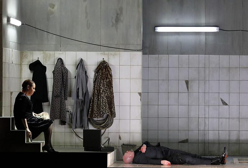 Der Bartók-Doppelabend "Judith" von Katie Mitchell im Nationaltheater.