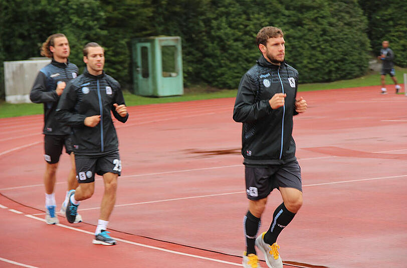 Die Spieler des TSV 1860 München bei Laktattest - die Bilder
