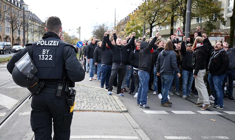 Impressionen vor dem Derby.