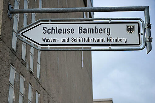 In dieser Schleuse wurde das Skelett des vermissten Soldaten entdeckt.