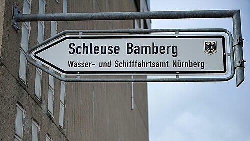 In dieser Schleuse wurde das Skelett des vermissten Soldaten entdeckt. In dieser Schleuse wurde das Skelett des vermissten Soldaten entdeckt.