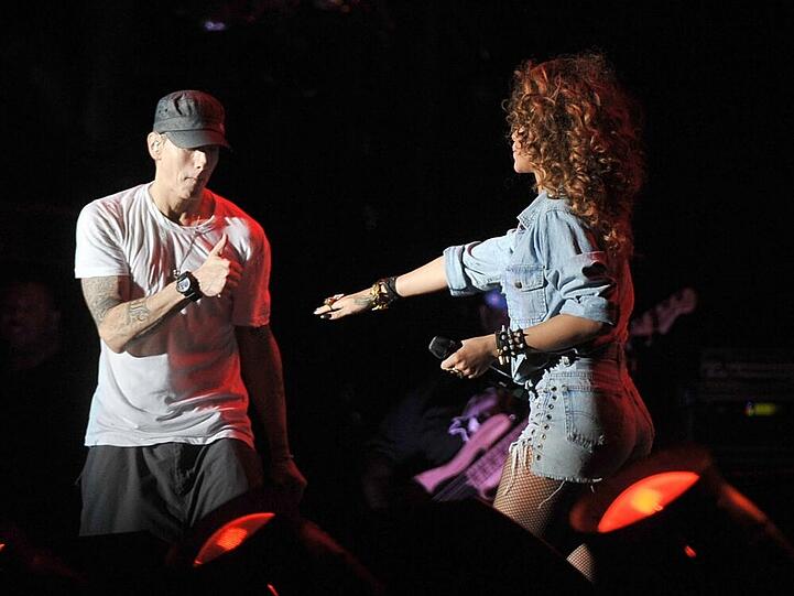 Eminem und Rihanna stehen bald für drei Konzerte gemeinsam auf der Bühne