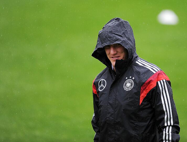 Training im strömenden Regen von Südtirol. Die Bilder von Tag 6.