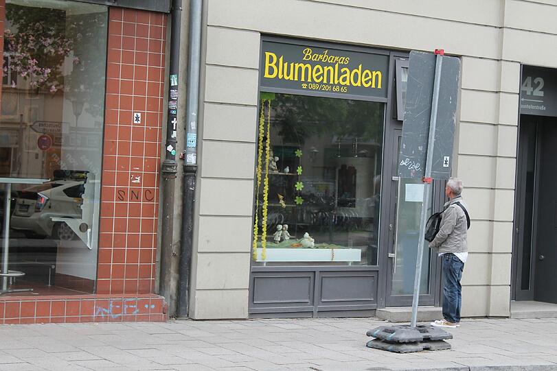 Vergangene Woche hing hier noch ein anderer Zettel...