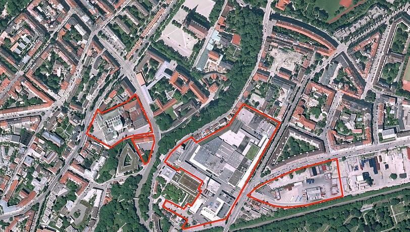 Das Paulanergelände in der Au verändert sich, doch die alte Mauer an der Hochstraße soll bleiben. Das Paulanergelände in der Au verändert sich, doch die alte Mauer an der Hochstraße soll bleiben.
