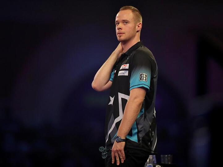 Max Hopp hat bei der Darts-WM den Einzug ins Achtelfinale verpasst.