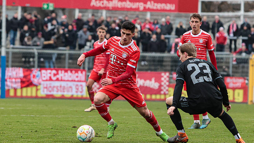 In Aschaffenburg gab es für den FCB II eine knappe Niederlage zum Jahresabschluss.