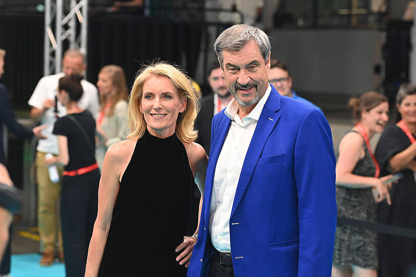 Markus Söder und Maria Furtwängler.