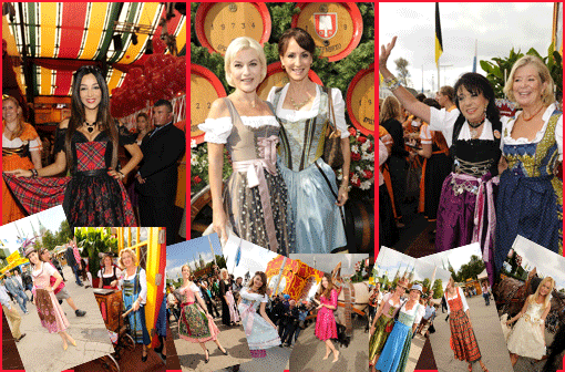 Am Sonntag lud Regine Sixt zur Damen-Wiesn ins Hippodrom.