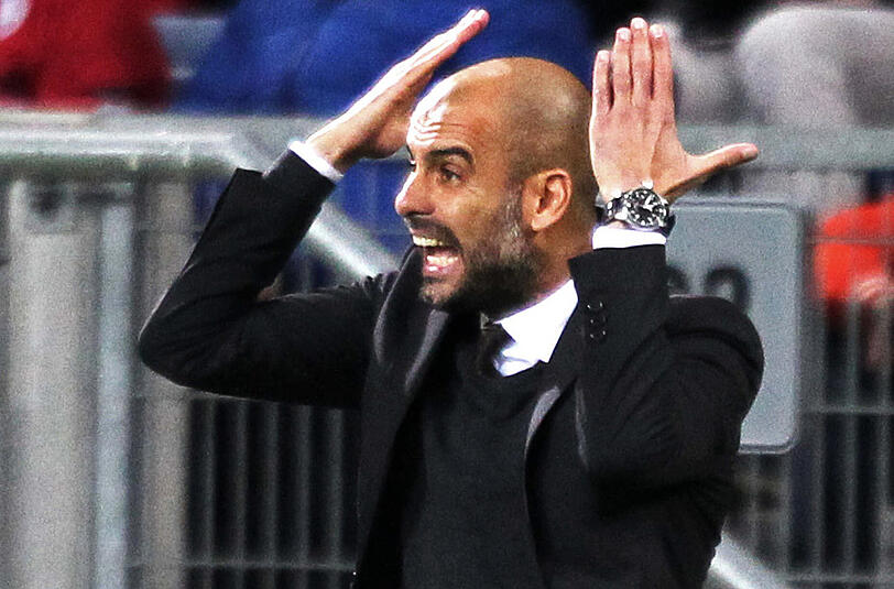 Auf Hochtouren: Pep Guardiola.