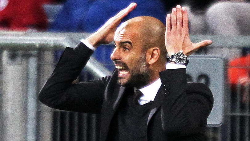 Auf Hochtouren: Pep Guardiola. Auf Hochtouren: Pep Guardiola.