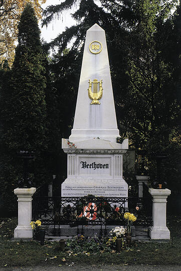 Beethoven-Gedenkstätte auf dem Wiener Zentralfriedhof.