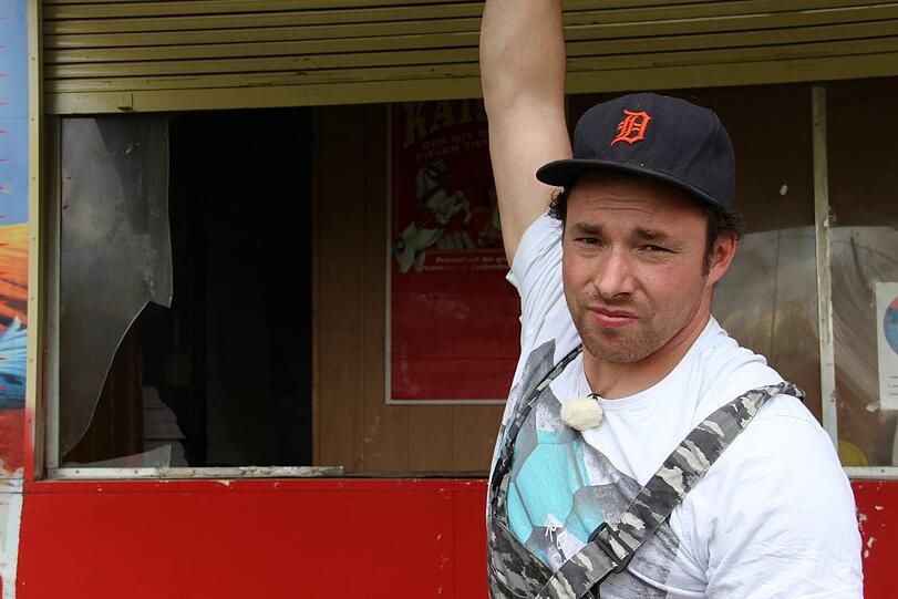 Den Schaden bemerkten die Zirkus-Leute erst am nächsten Tag.