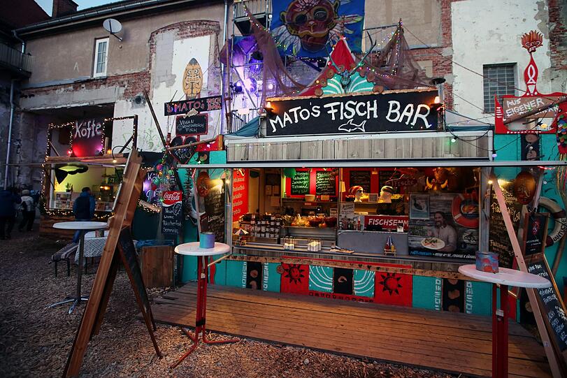 Lachsburger, Fisch-Wraps und mehr: "Mato&rsquo;s Fisch Bar".