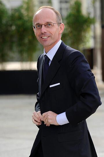 Luc Frieden, Finanzminister von Luxemburg. Zu Ehren des Prinzen und seiner Verlobten hat die Regierung im Vorfeld der Hochzeit einen Empfang gegeben.