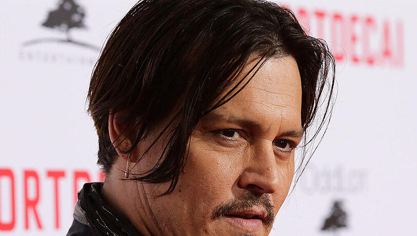 Johnny Depp bei der Premiere von "Mortdecai" in Hollywood Johnny Depp bei der Premiere von "Mortdecai" in Hollywood