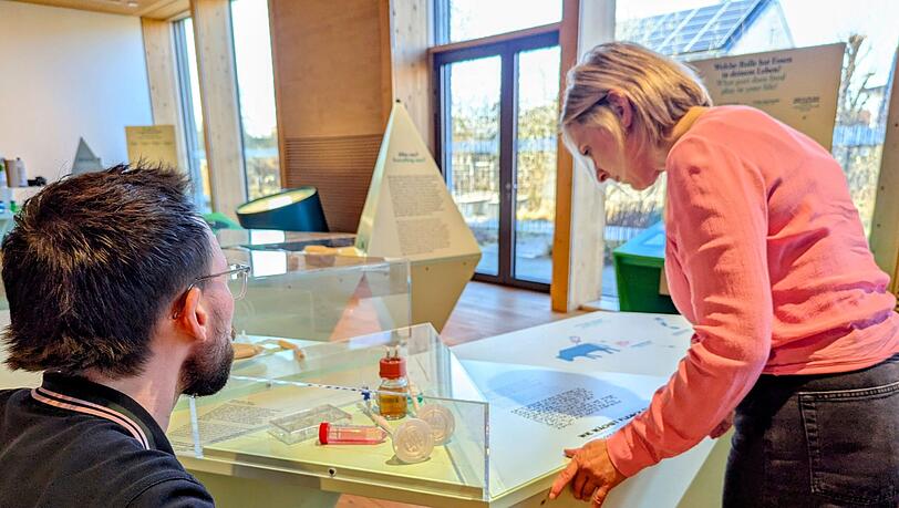 Die Wanderausstellung informiert &uuml;ber das Essen der Zukunft, aber auch &uuml;ber Lebensmittelverschwendung.