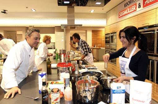 Mhhh, so appetitlich haben die Finalisten 2012 in der Segmüller-Showküche aufgekocht.