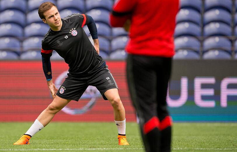 Die Bilder vom Abschlusstraining der Bayern!