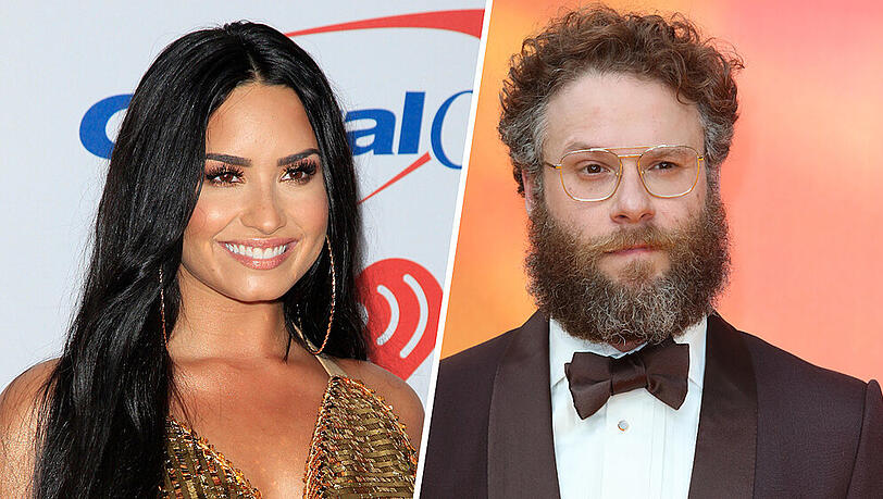 Demi Lovato und Seth Rogen finden "Borat 2" ebenso schockierend wie urkomisch Demi Lovato und Seth Rogen finden "Borat 2" ebenso schockierend wie urkomisch