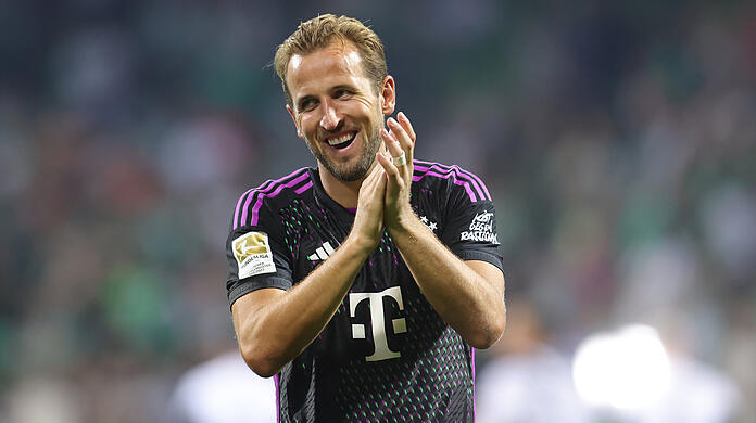Harry Kane, der Familienvater und Star-Stürmer des FC Bayern.