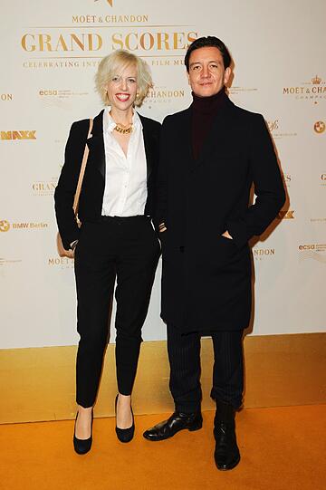 Katja Eichinger mit Freund Anthony James