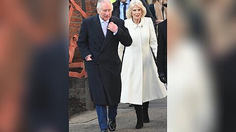 König Charles III. mit seiner Ehefrau Camilla.