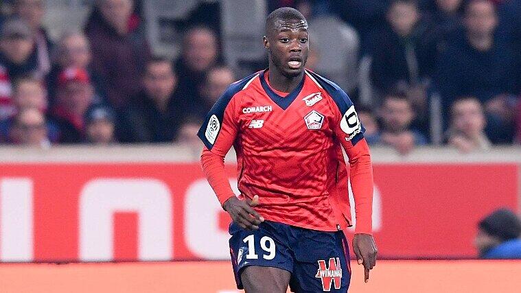 Beim FC Bayern auf der Investitionsliste: Nicolas Pépé vom OSC Lille.