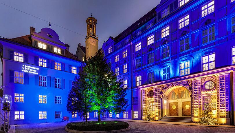Polizeipräsidium München in neuem Licht. Polizeipräsidium München in neuem Licht.