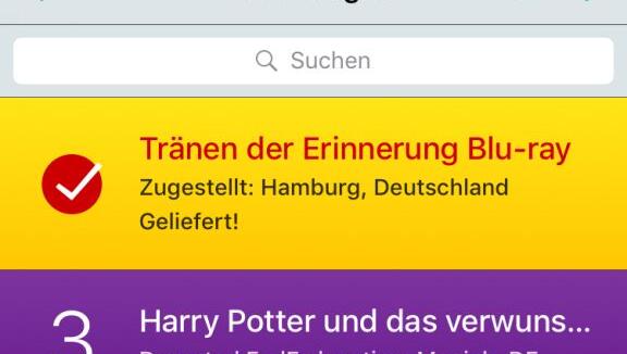 Die App Deliveries hilft dabei, den Überblick über offene Bestellungen zu behalten. Die App Deliveries hilft dabei, den Überblick über offene Bestellungen zu behalten.