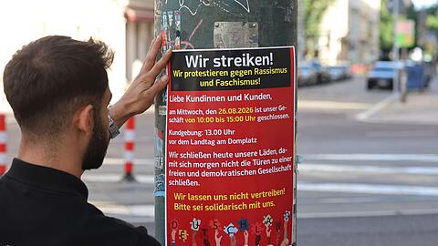 In Magdeburg haben Gewerbetreibende mit Migrationshintergrund gestreikt. Sie blicken mit Sorge auf die Landtagswahl in Sachsen-Anhalt. Umfragen sehen die AfD auf dem ersten Platz. (Archivfoto)