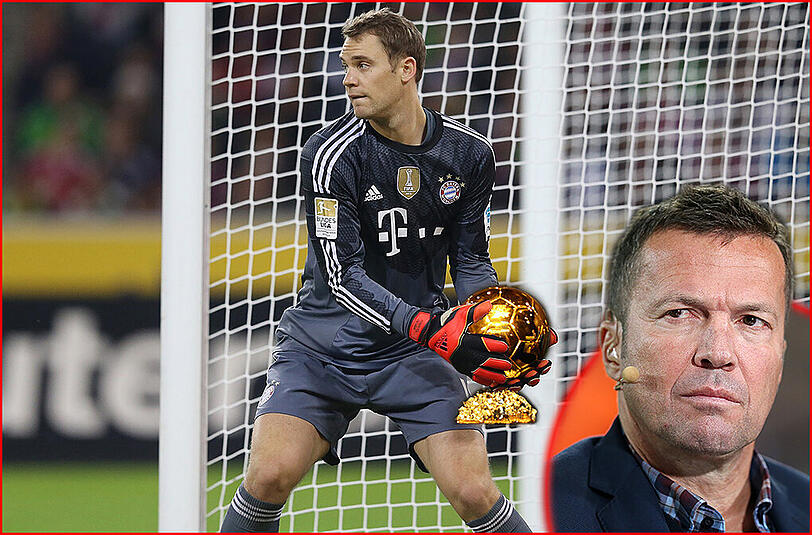 Für Lothar Matthäus wäre FC Bayern-Profi Manuel Neuer ein würdiger Sieger des Ballon d'Or 2014.
