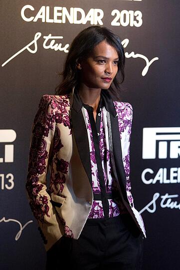 Der Pirelli-Kalender ist 1964 das erste Mal erschienen. 2013 dabei: Liya Kebede