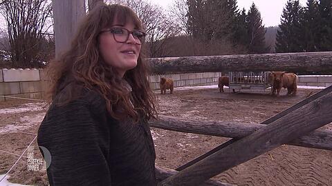 Die schottischen Hochlandrinder liegen Lena besonders am Herzen.