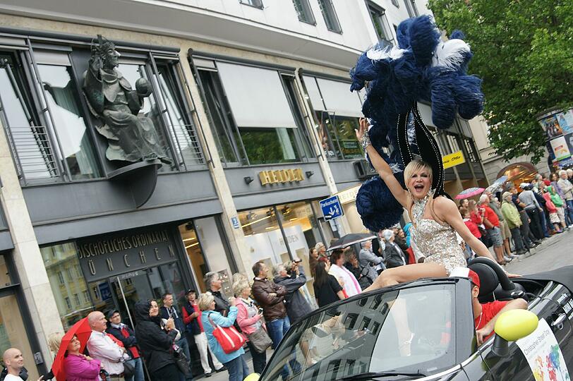 Sehen Sie hier die besten Bilder vom CSD in München.