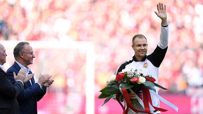 Der FC Bayern München verabschiedet Trainer Jupp Heynckes und Ex-Spieler Holger Badstuber. Die Bilder.