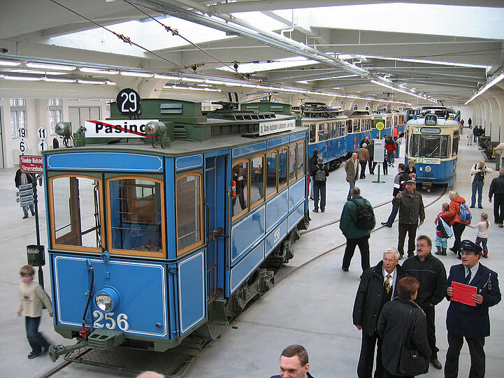 Jahrzehnte der Verkehrsgeschichte zeigt das MVG-Museum (Archivbild).