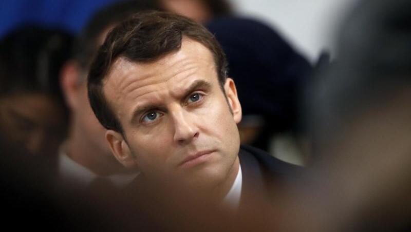 Derzeit unter großem politischen Druck: Frankreichs Präsident Emmanuel Macron. Derzeit unter großem politischen Druck: Frankreichs Präsident Emmanuel Macron.