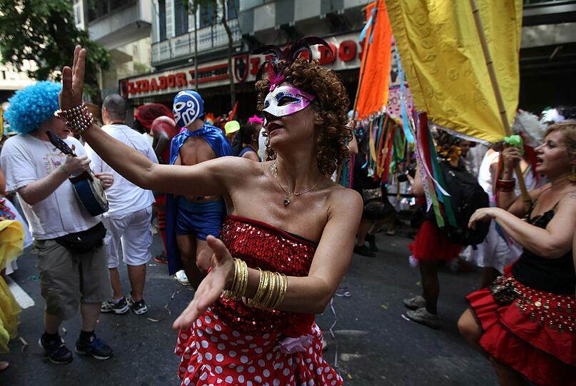 Offiziell ging das Faschingstreiben in Rio am Freitag los.