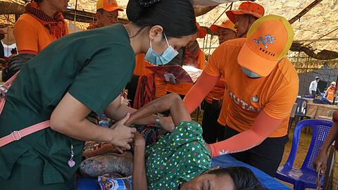 In Myanmar brauchen große Teile der Bevölkerung dringend Hilfe.