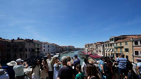 Venedig nimmt mit dem Eintritt f&uuml;r Tagesbesucher so viel Geld ein wie noch nie. (Archivbild)