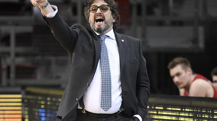 Andrea Trinchieri, Trainer des FC Bayern München Basketball.