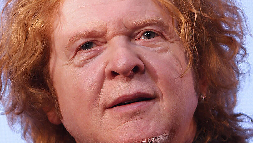 Seine roten Haare sind sein Markenzeichen: Mick Hucknall Seine roten Haare sind sein Markenzeichen: Mick Hucknall